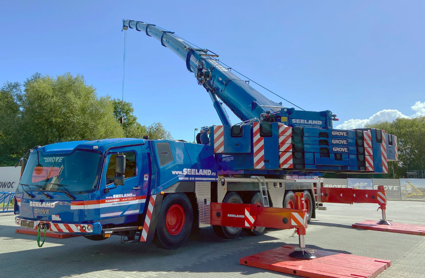 New Grove GMK5250XL-1 is largest crane ever produced by Gustav Seeland